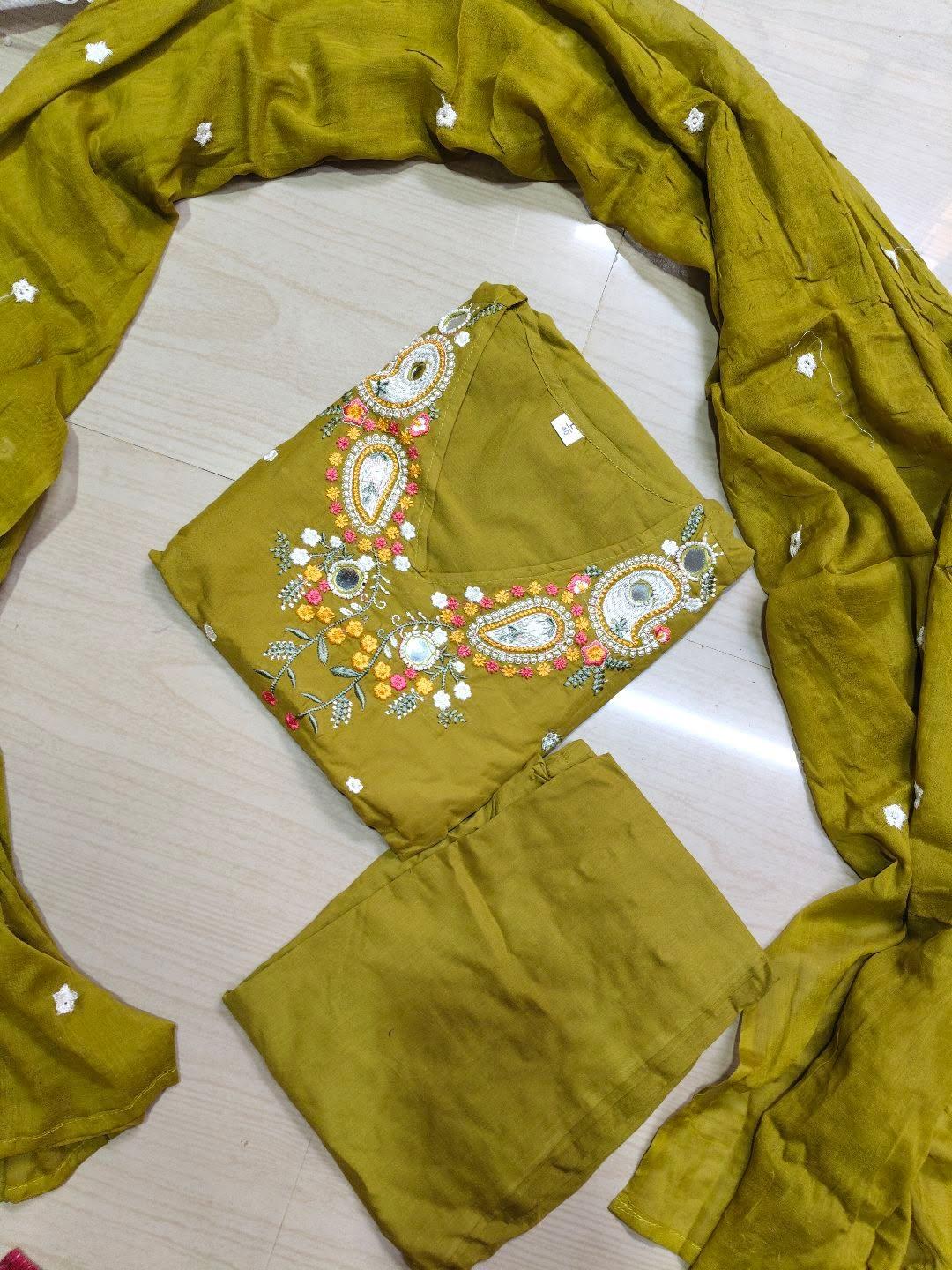 Cotton Floral Anarkali  AS117