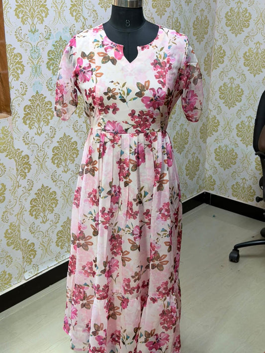Georgette Feeding Frock FF11