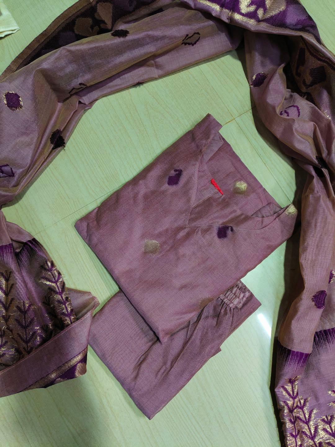 Premium Jamdani Kurti  Set EW121