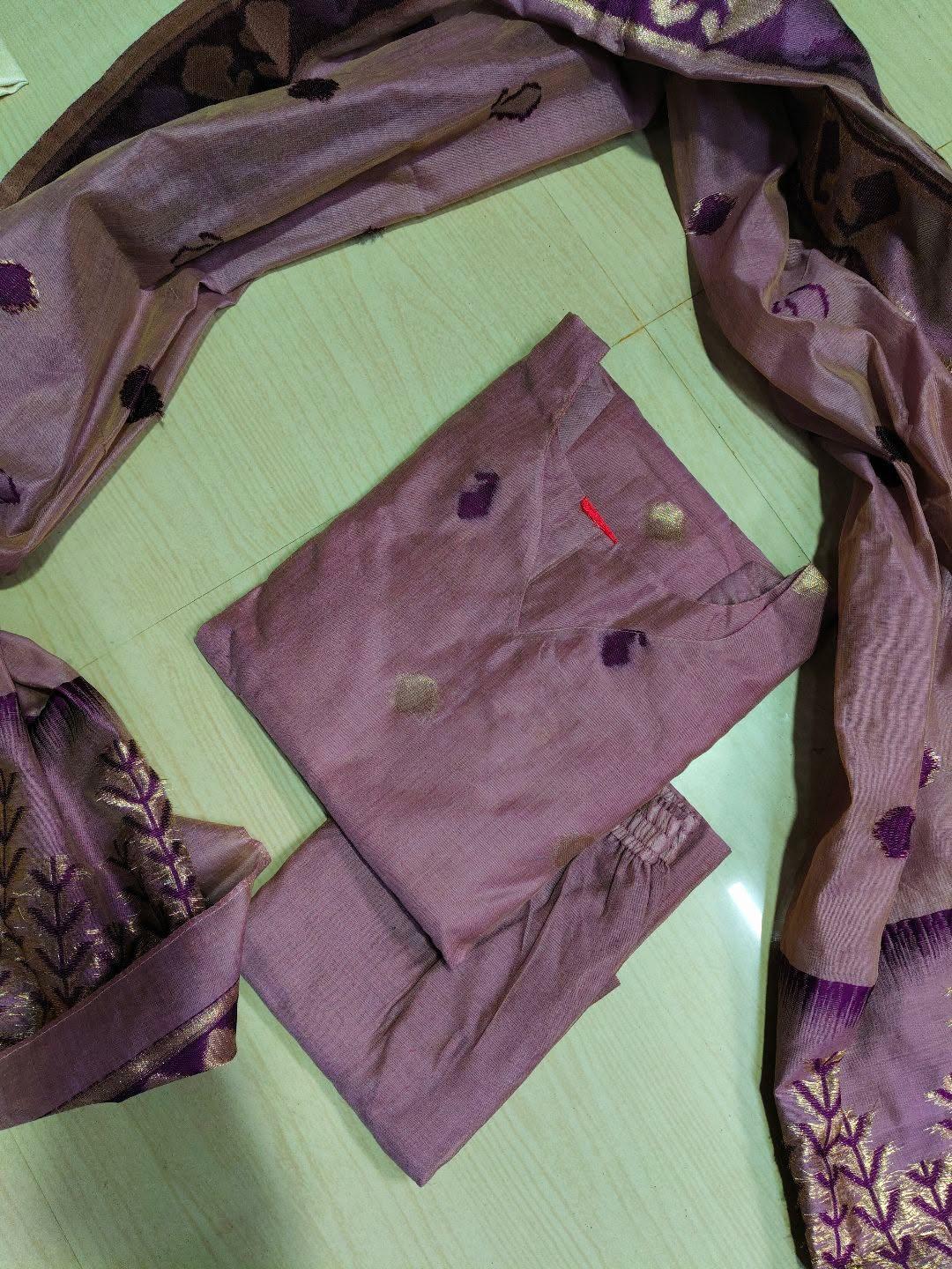 Premium Jamdani Kurti  Set EW121