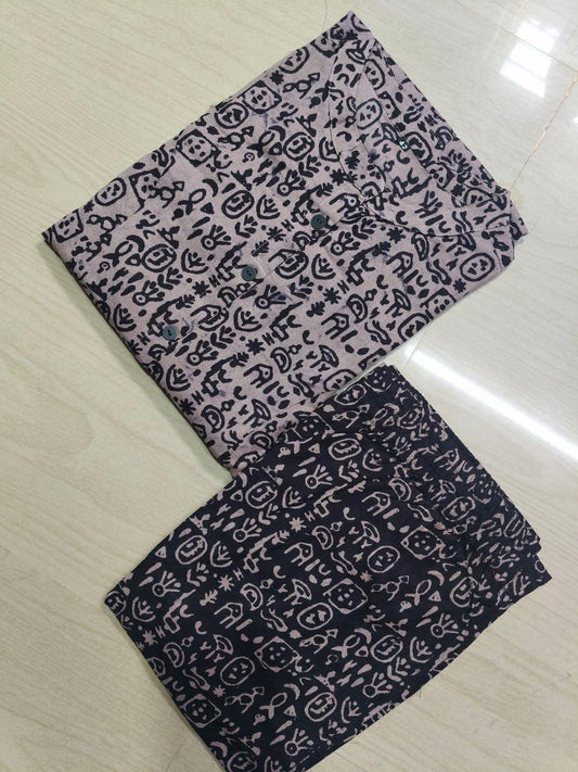 A  Line Cotton Kurti  AL122