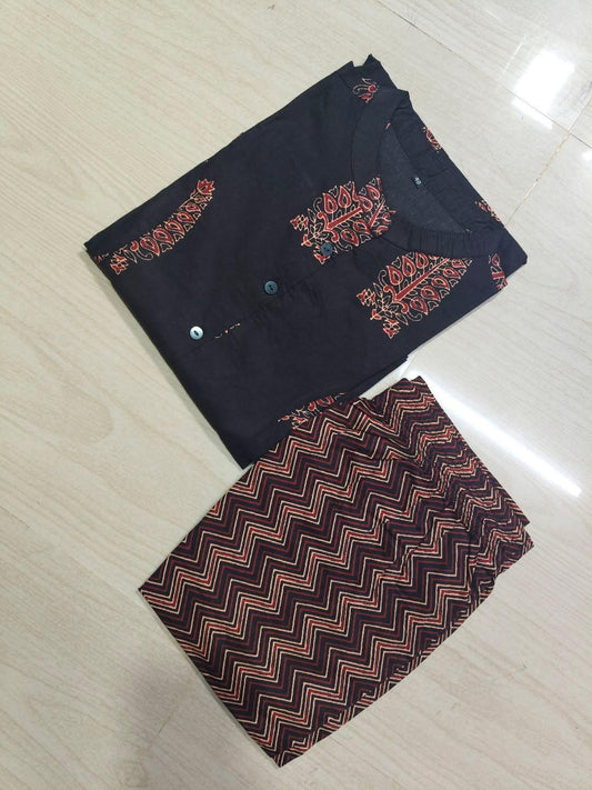 A  Line Cotton Kurti  AL124