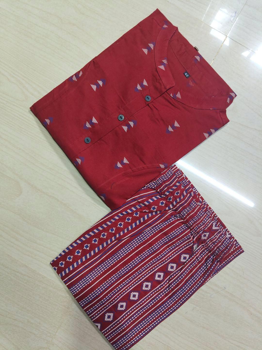 A  Line Cotton Kurti  AL126