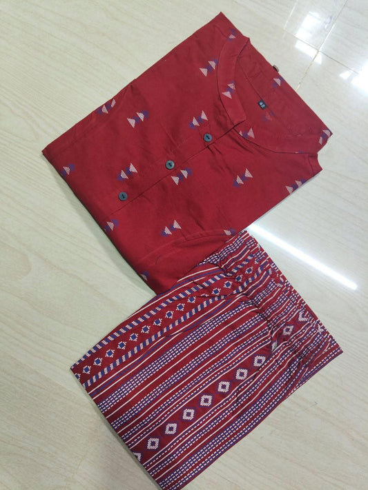 A  Line Cotton Kurti  AL126