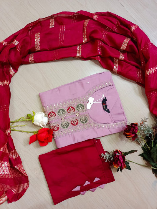 Visithra Silk Duppata Sets - VDS 13