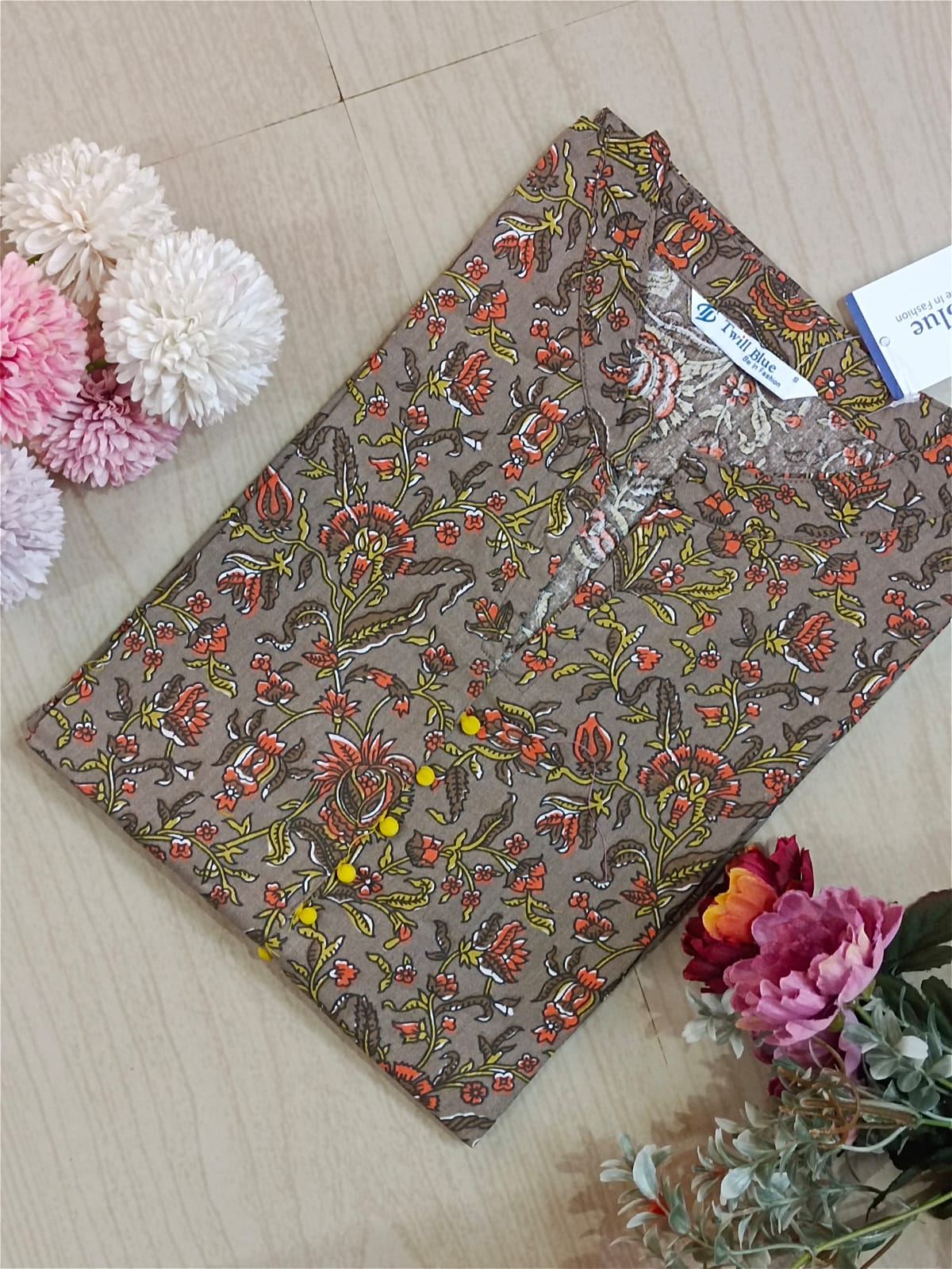 Kalamkari Kurtis KK12