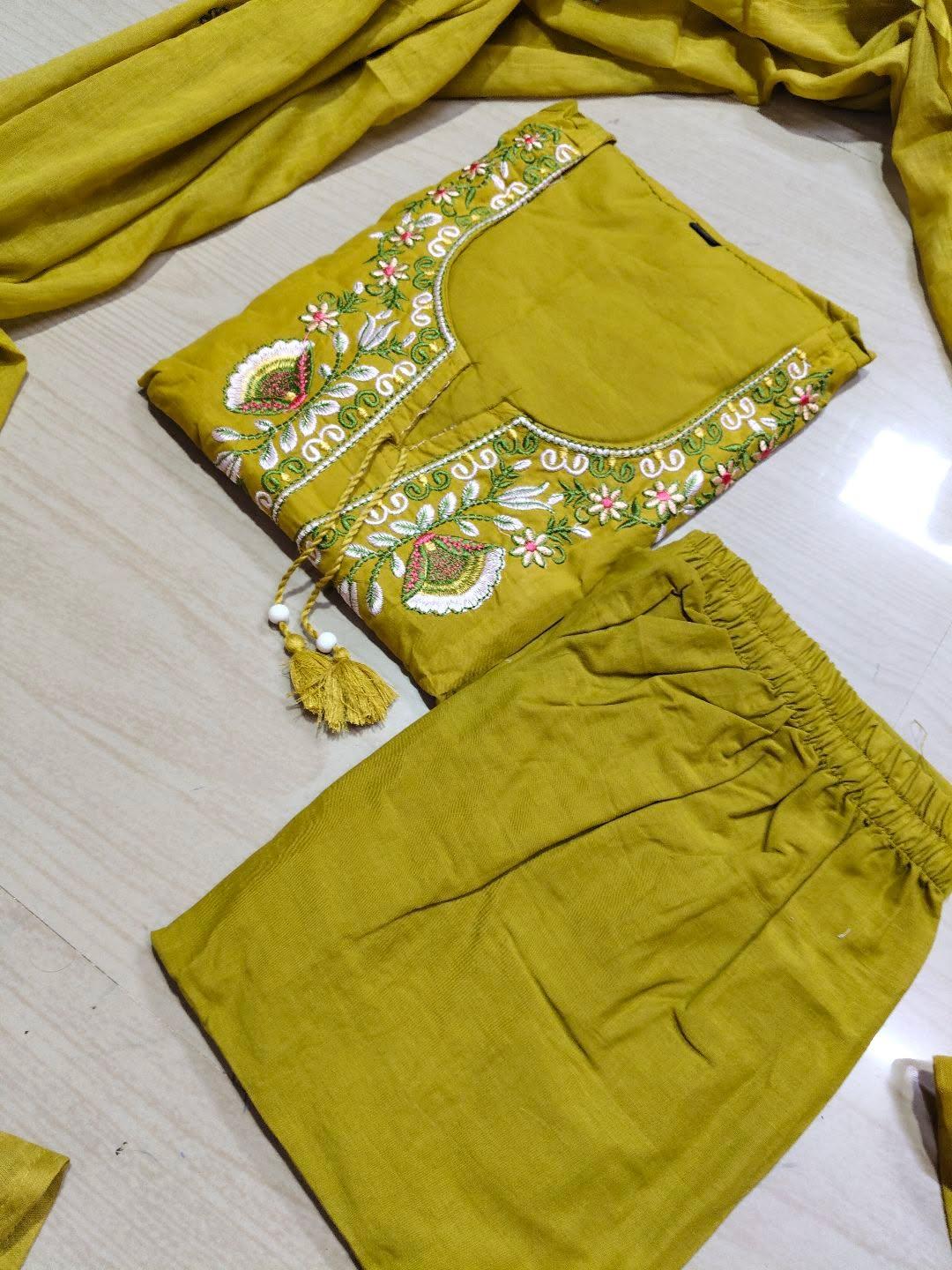 Cotton Floral Anarkali  AS132