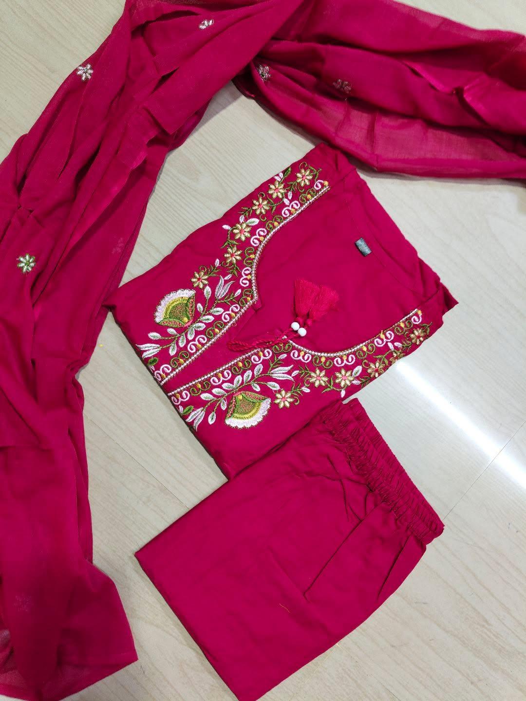 Cotton Floral Anarkali  AS133