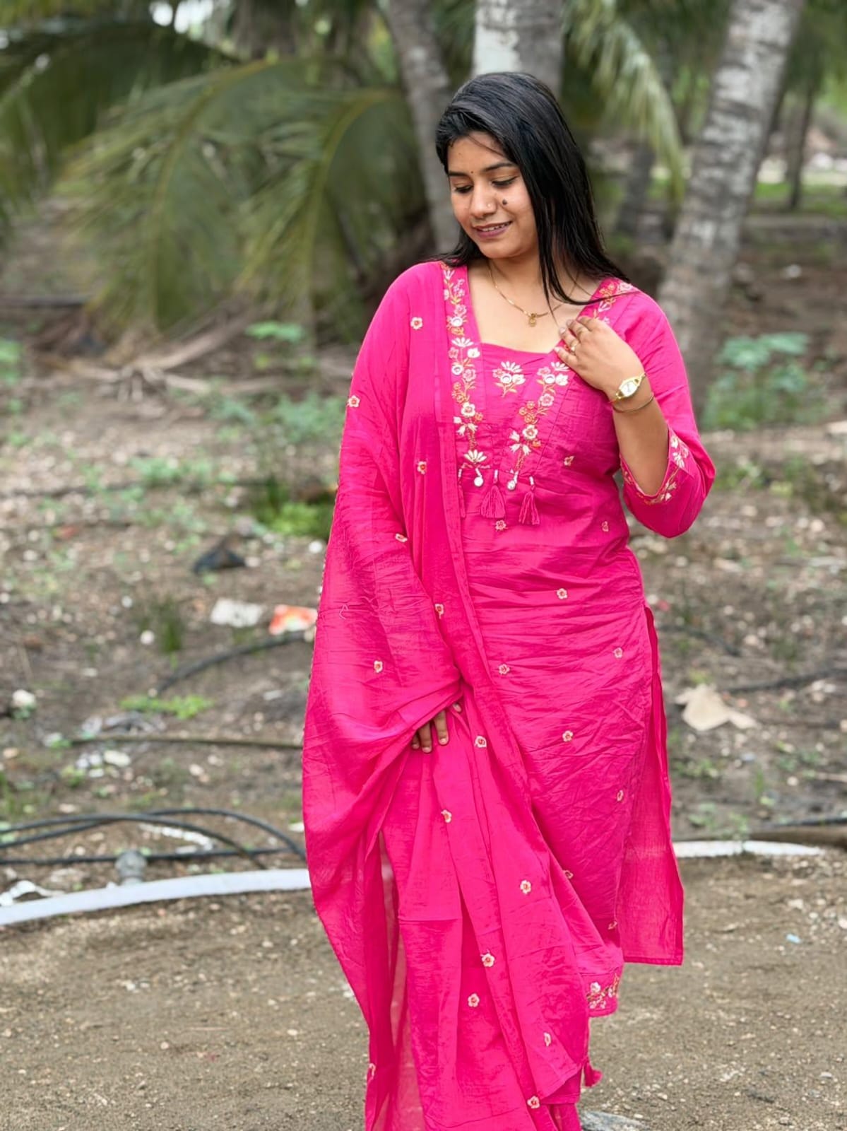 Budgeted Cotton 3 Piece Set - BC77