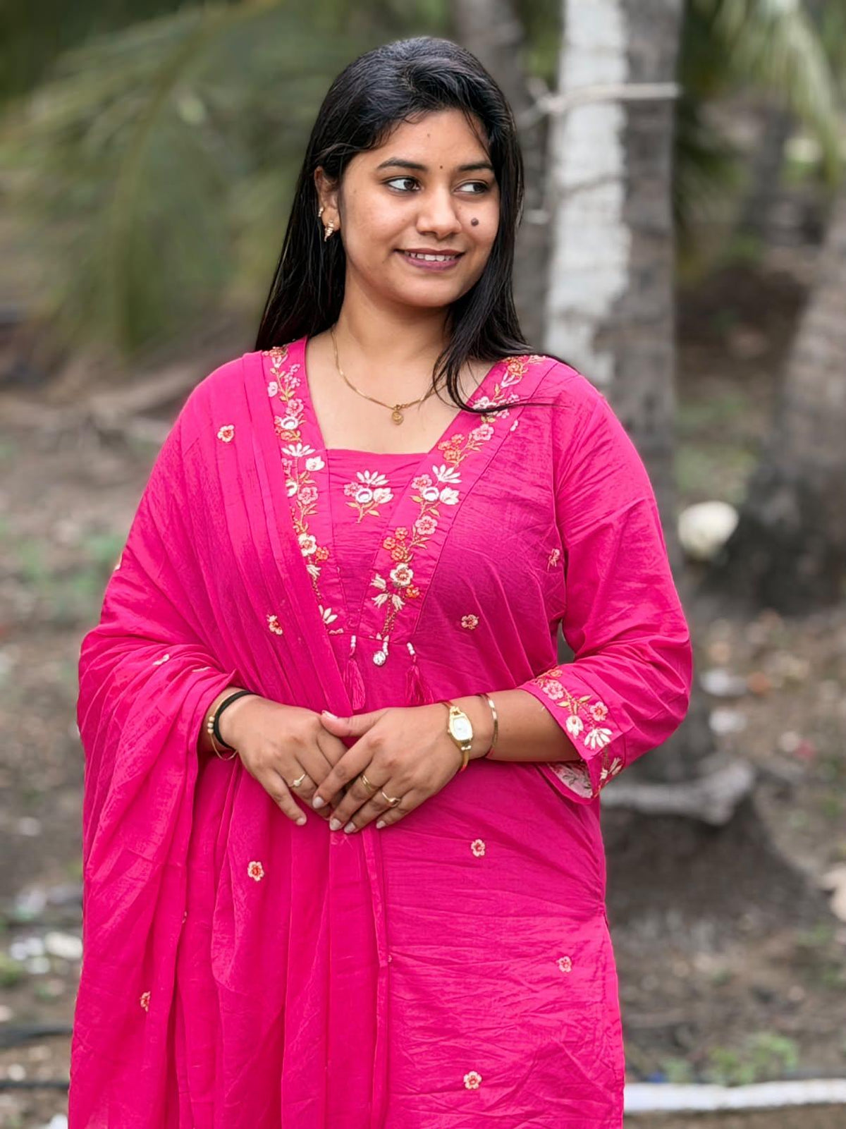 Budgeted Cotton 3 Piece Set - BC77