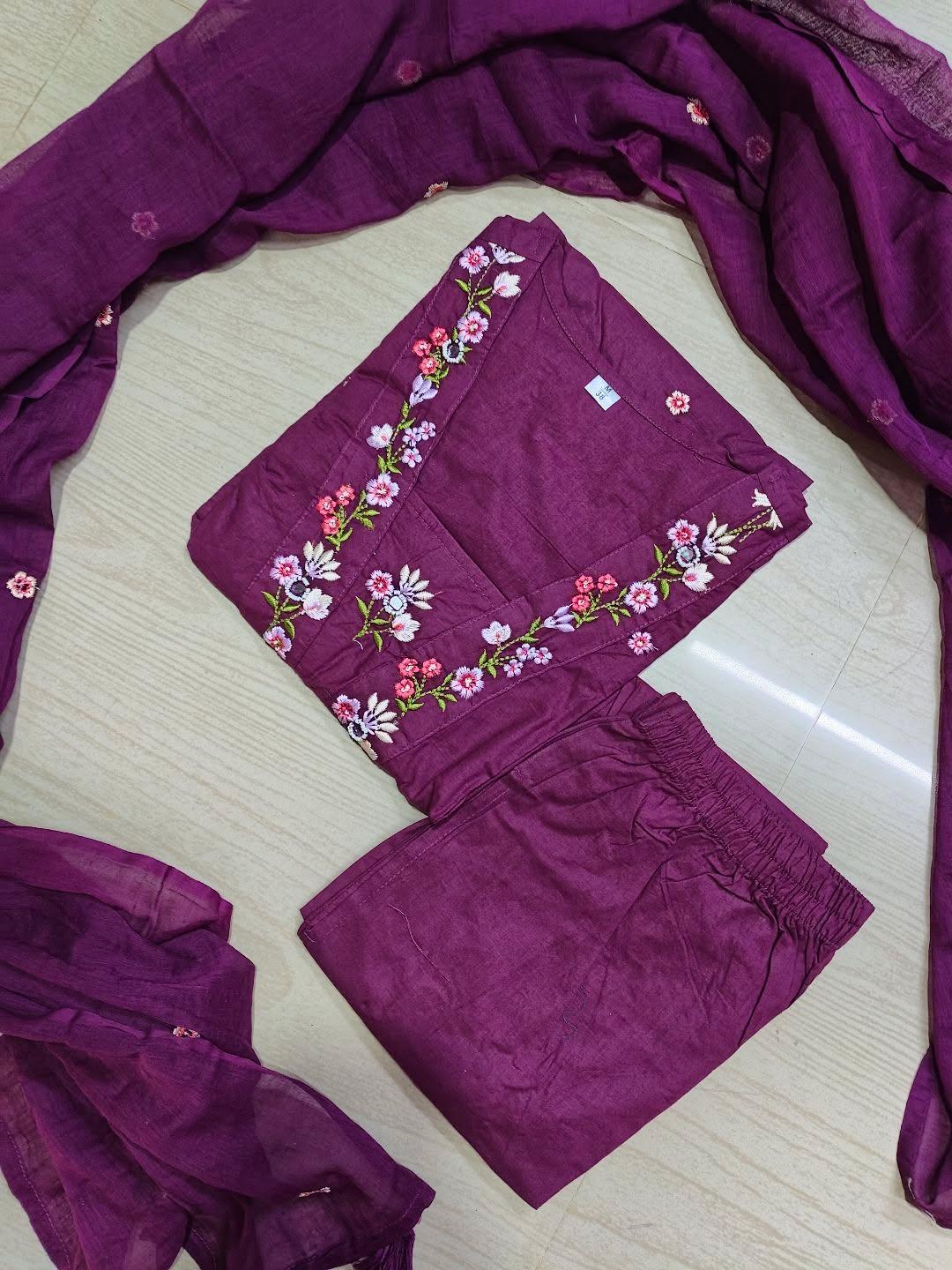 Budgeted Cotton 3 Piece Set - BC78