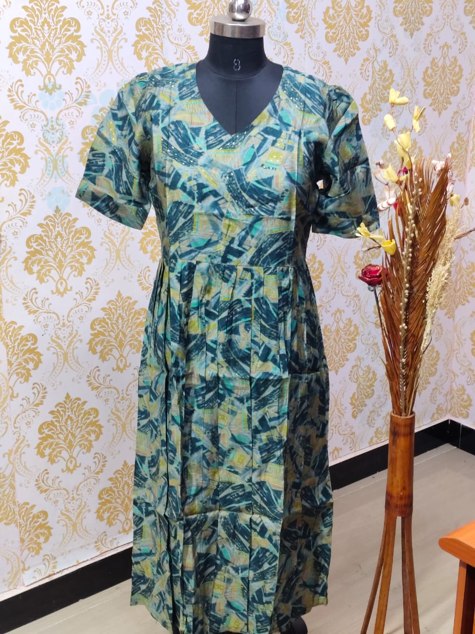 Premium Rayon Frock  CFF137