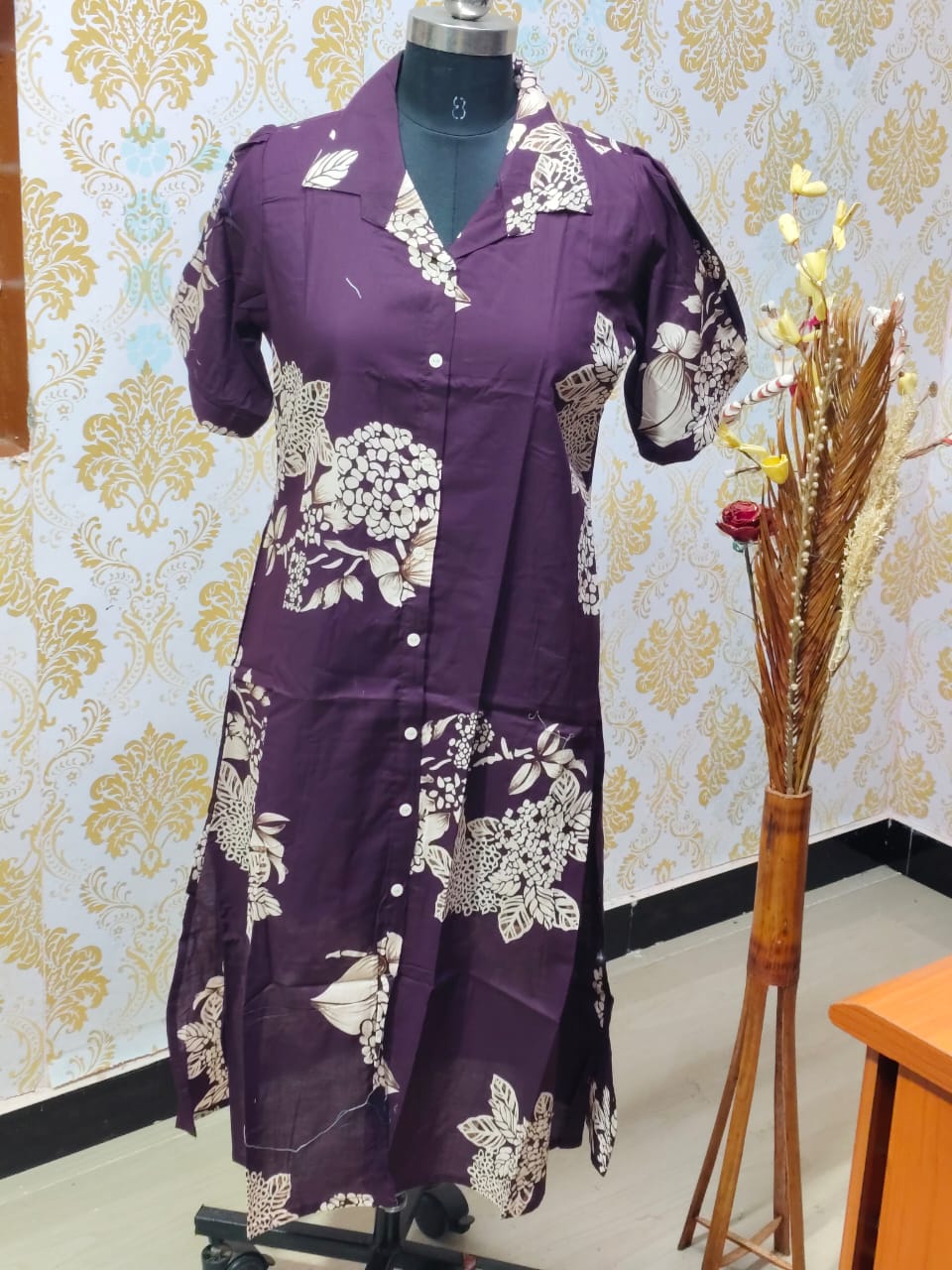 Cotton A Line Frock  CFF139