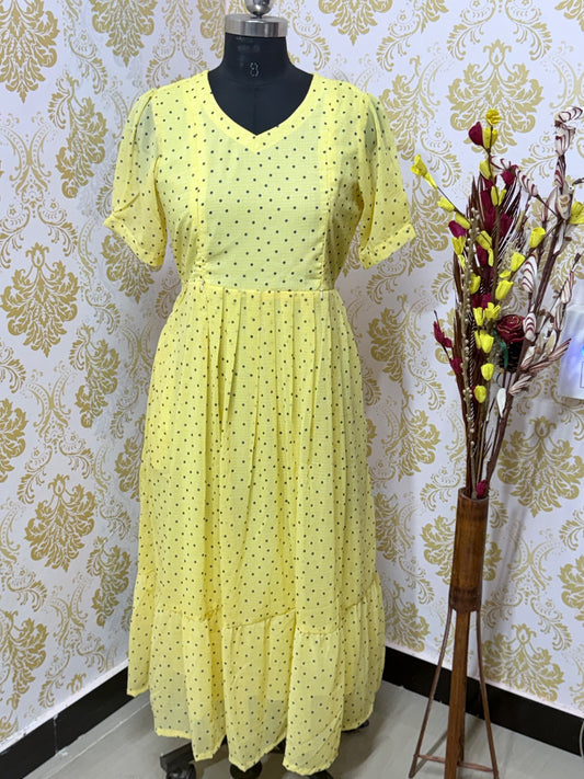 Georgette Feeding Frock GEF12