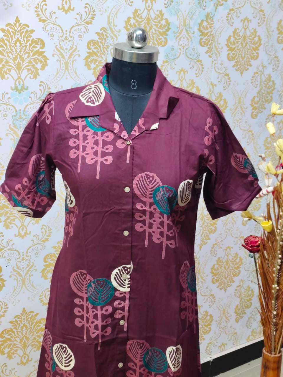 Cotton A Line Frock  CFF141