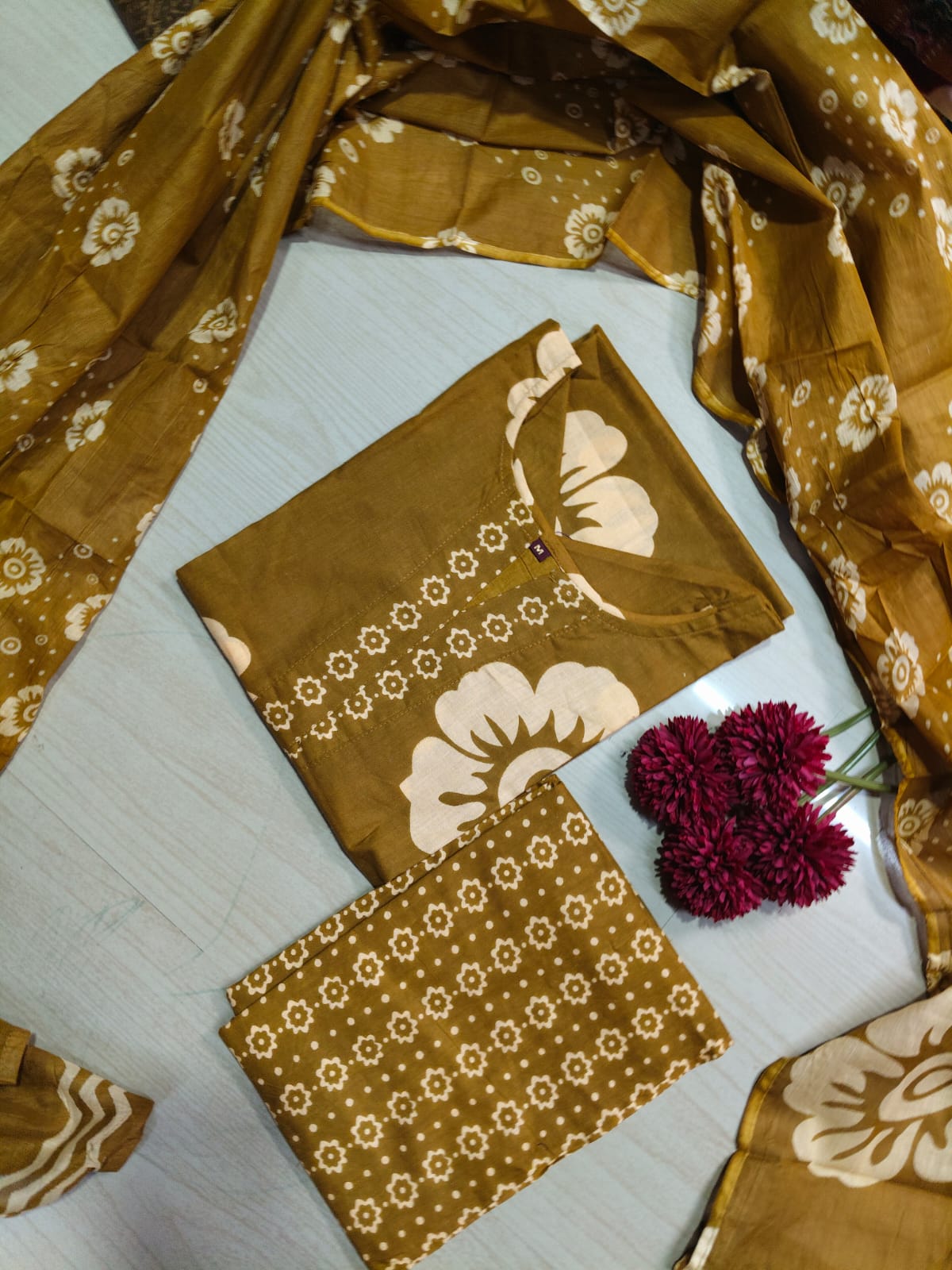 Petals Dupatta Sets  FDS14