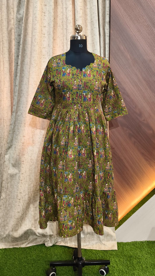 Cotton Kantha Frocks  CKF14