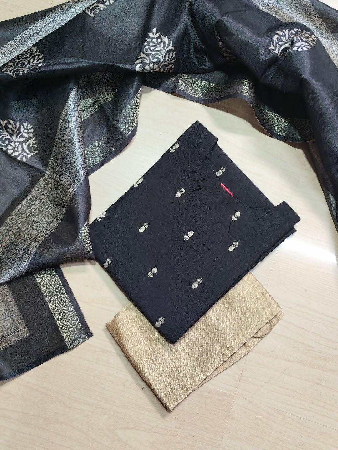 Raw Silk Kurti  Set EW154