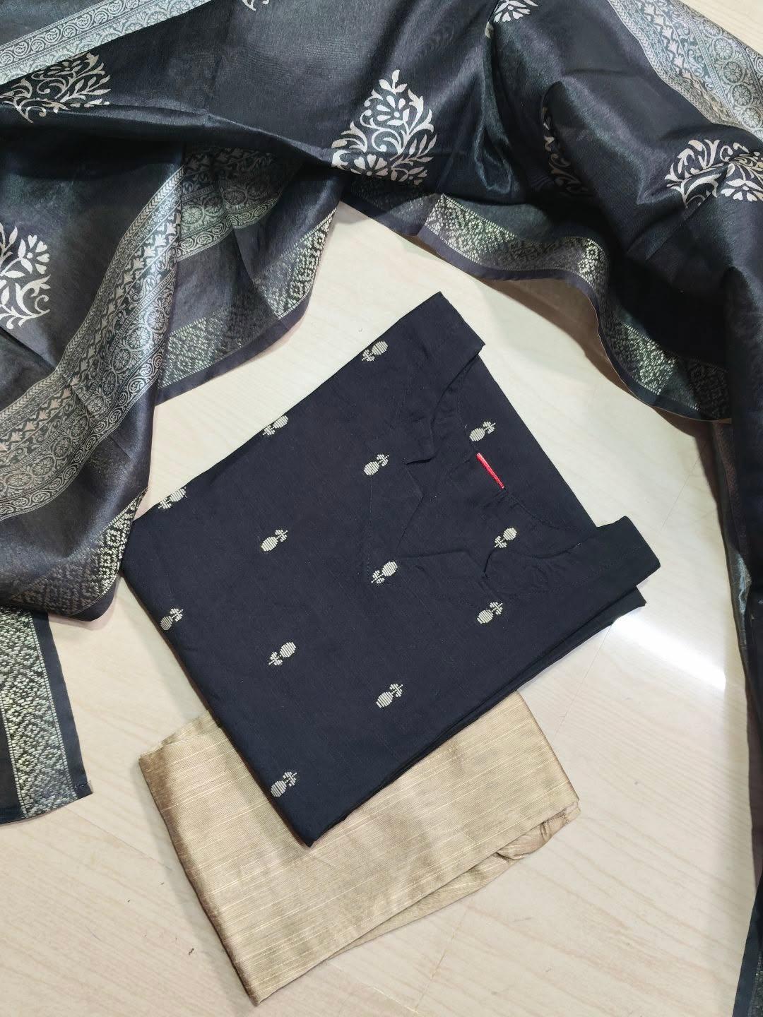 Raw Silk Kurti  Set EW154