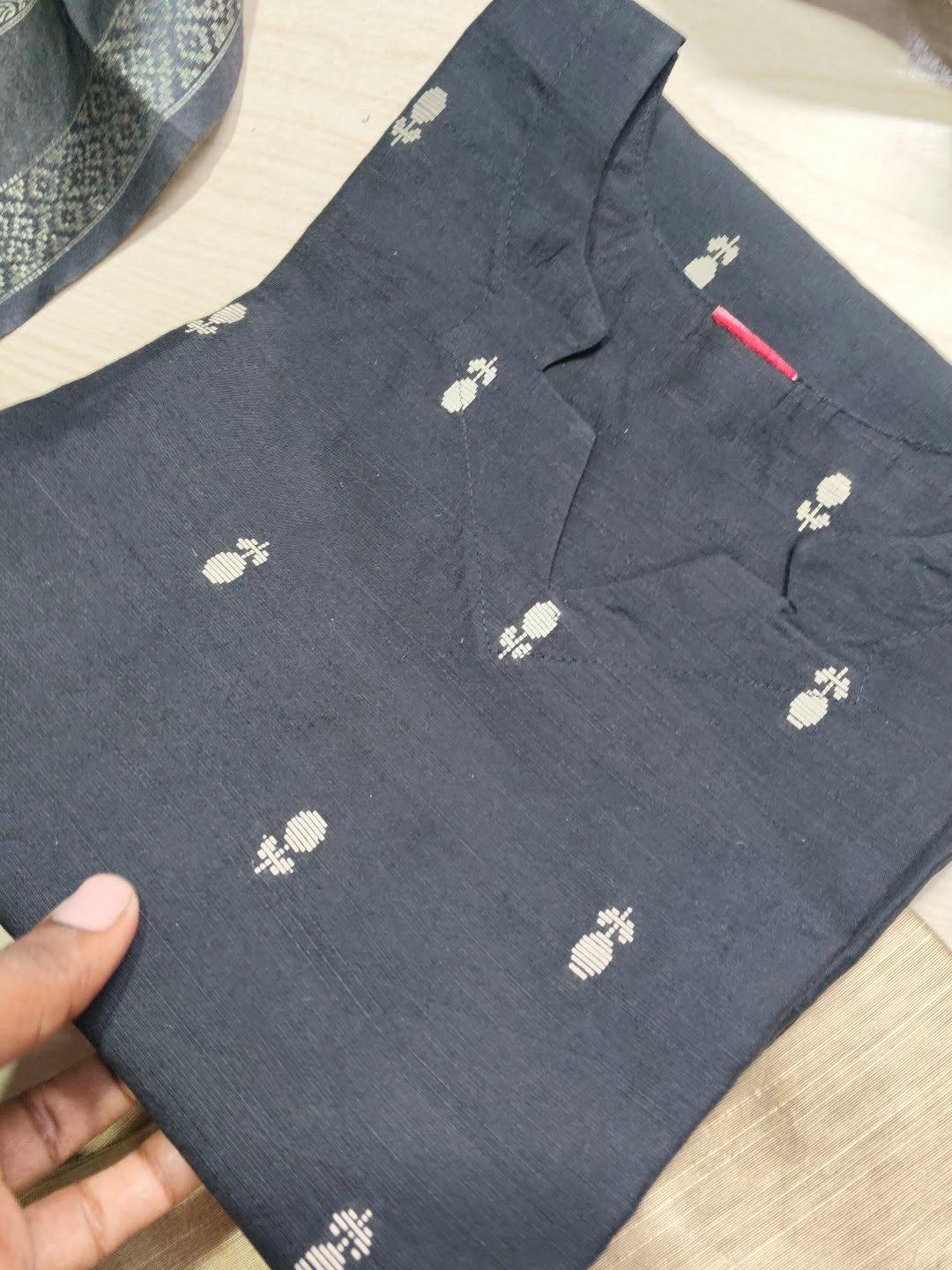 Raw Silk Kurti  Set EW154