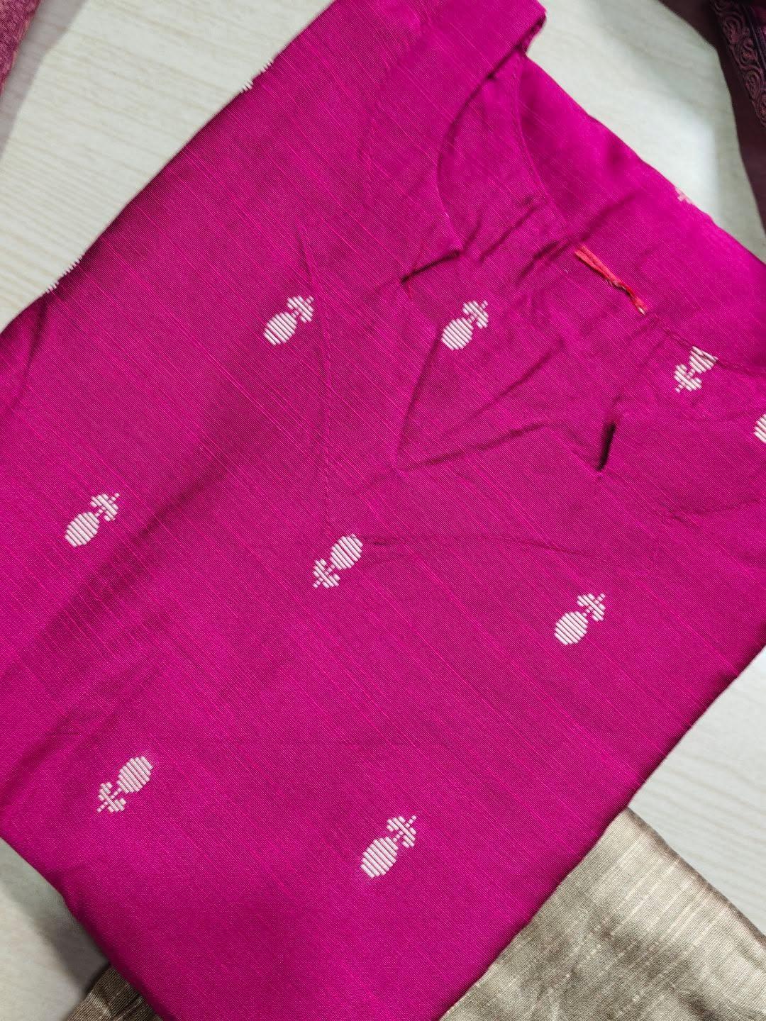 Raw Silk Kurti  Set EW155