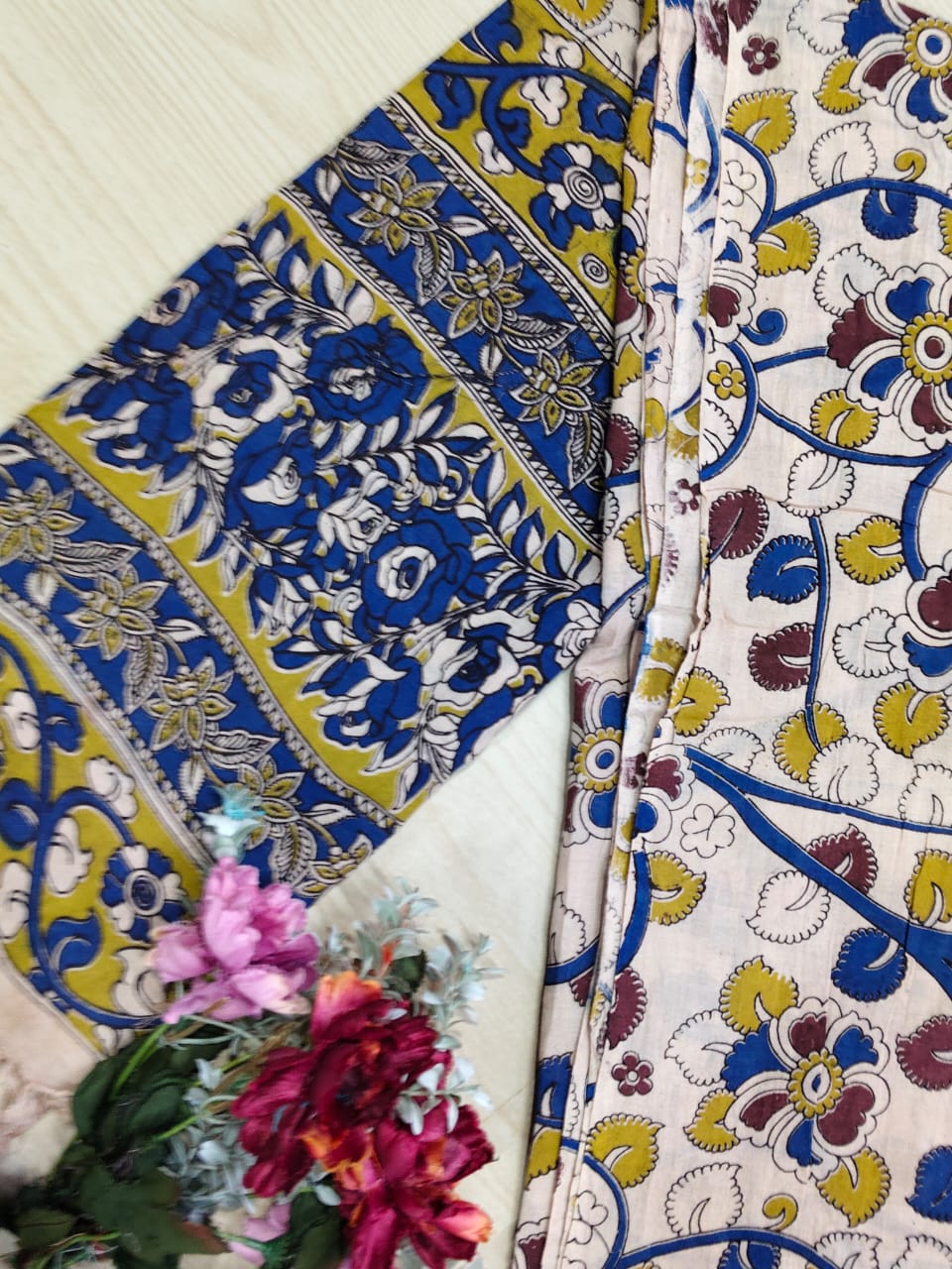 Kalamkari Pure Cotton Duppatas KCD15