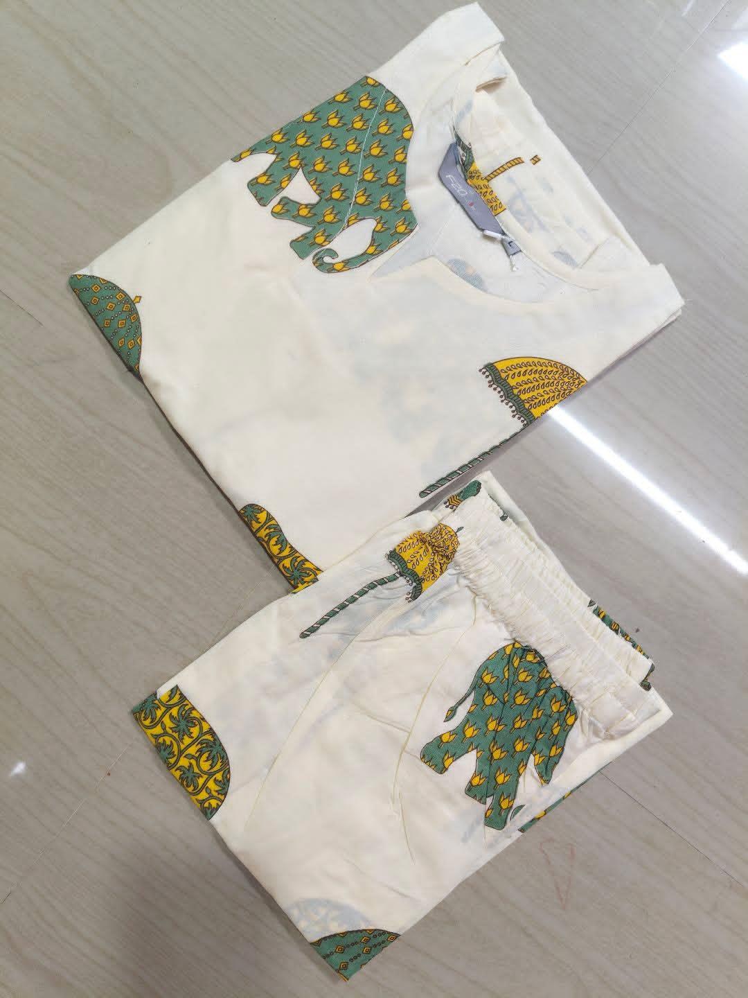 Premium Cotton Kurti With Phant  CKP15
