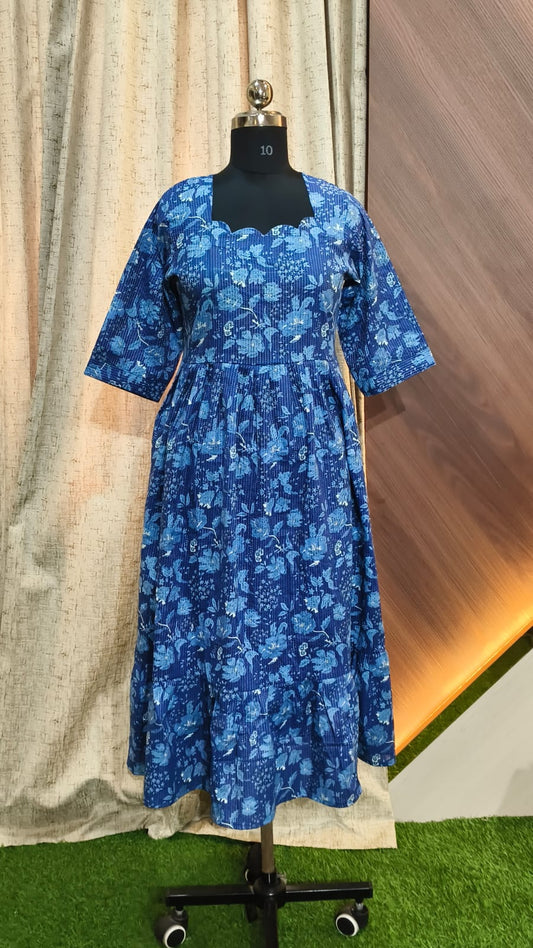 Cotton Kantha Frocks  CKF17