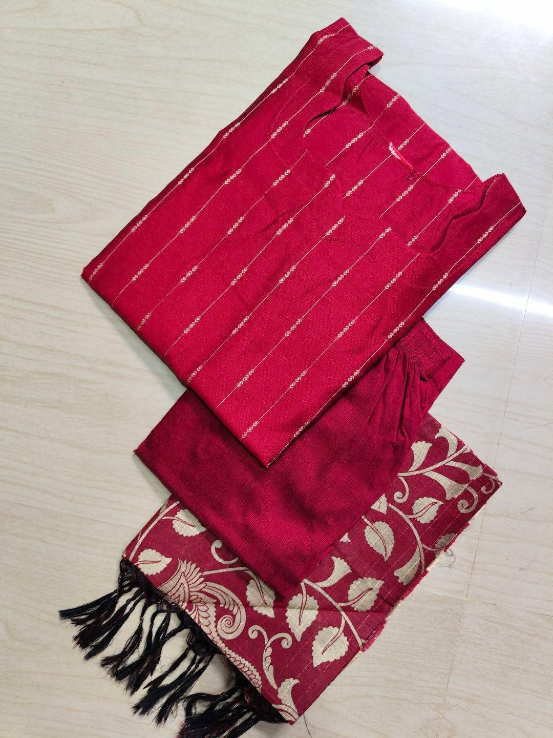 Raw Silk Kurti  Set EW117