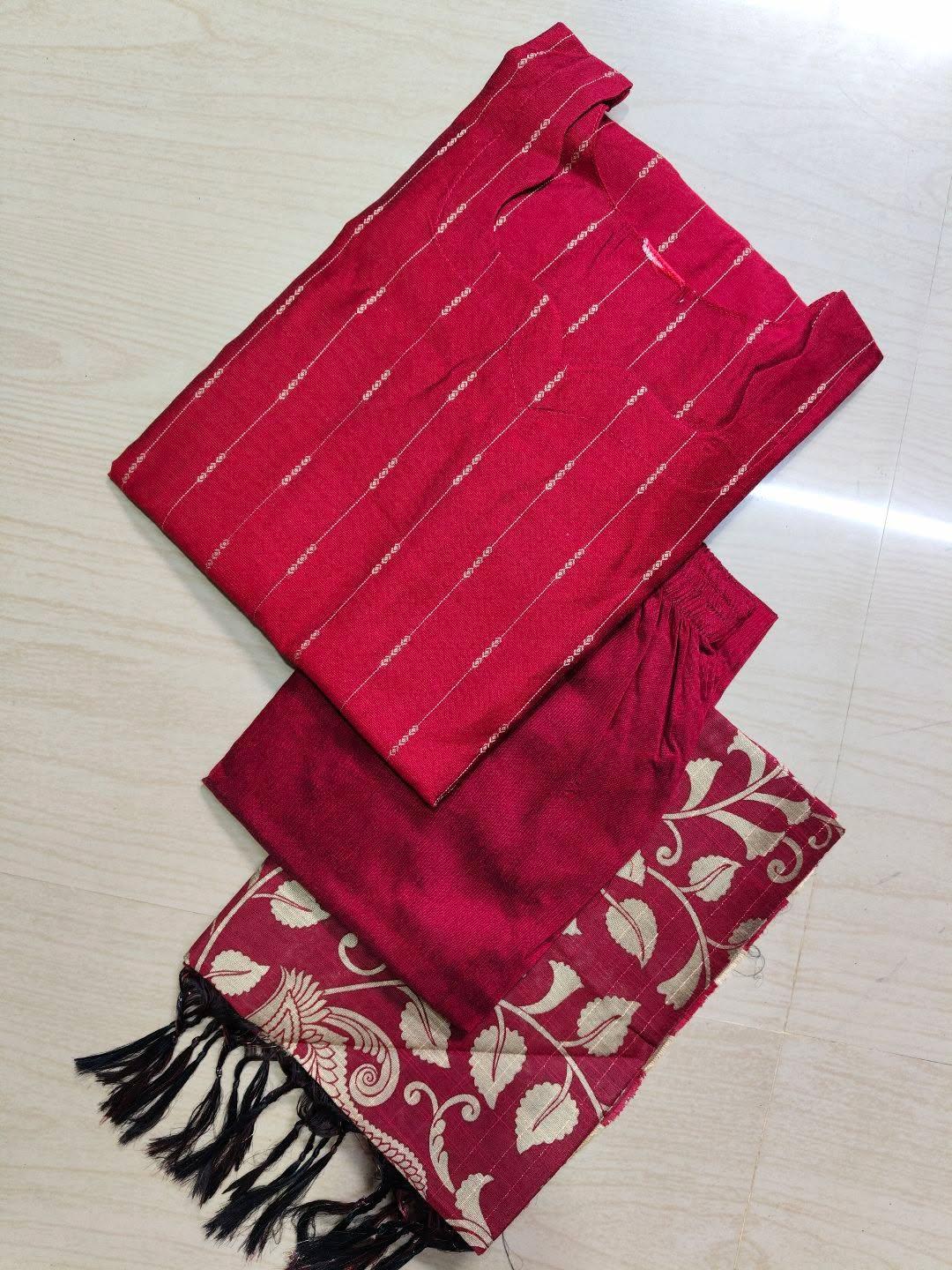 Raw Silk Kurti  Set EW117