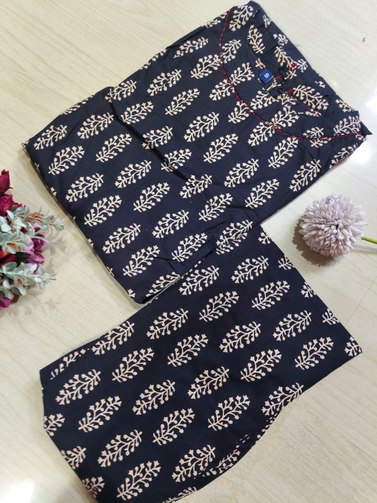 Cotton Kurti With Phant  CKP17
