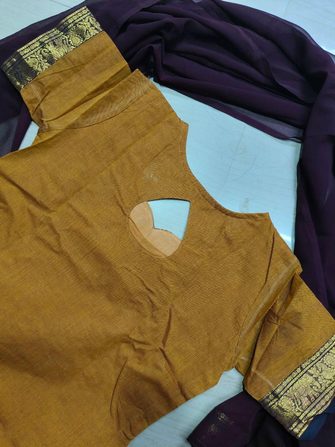Cotton Kurti and  Dupatta  CK180