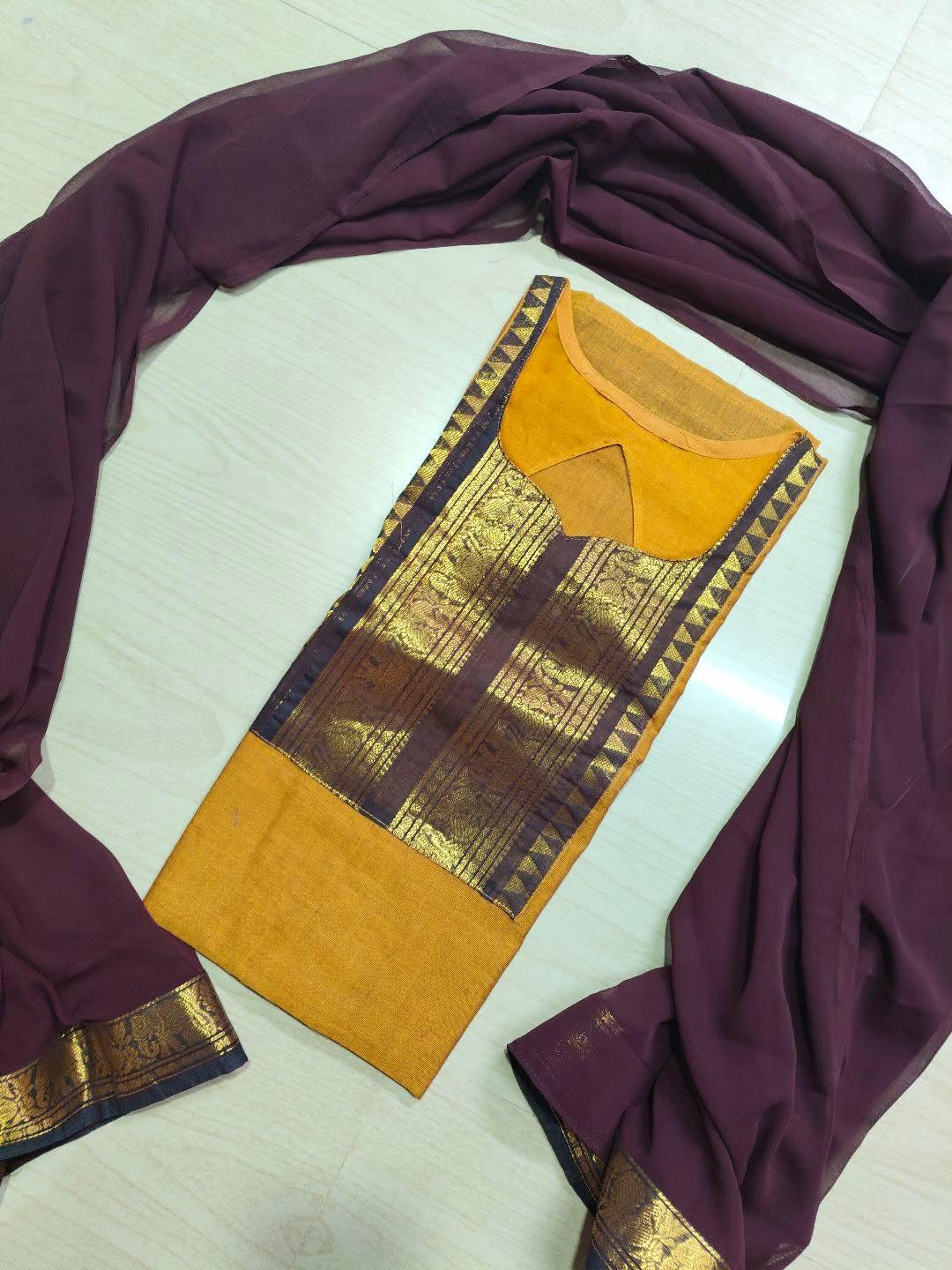 Cotton Kurti and  Dupatta  CK180