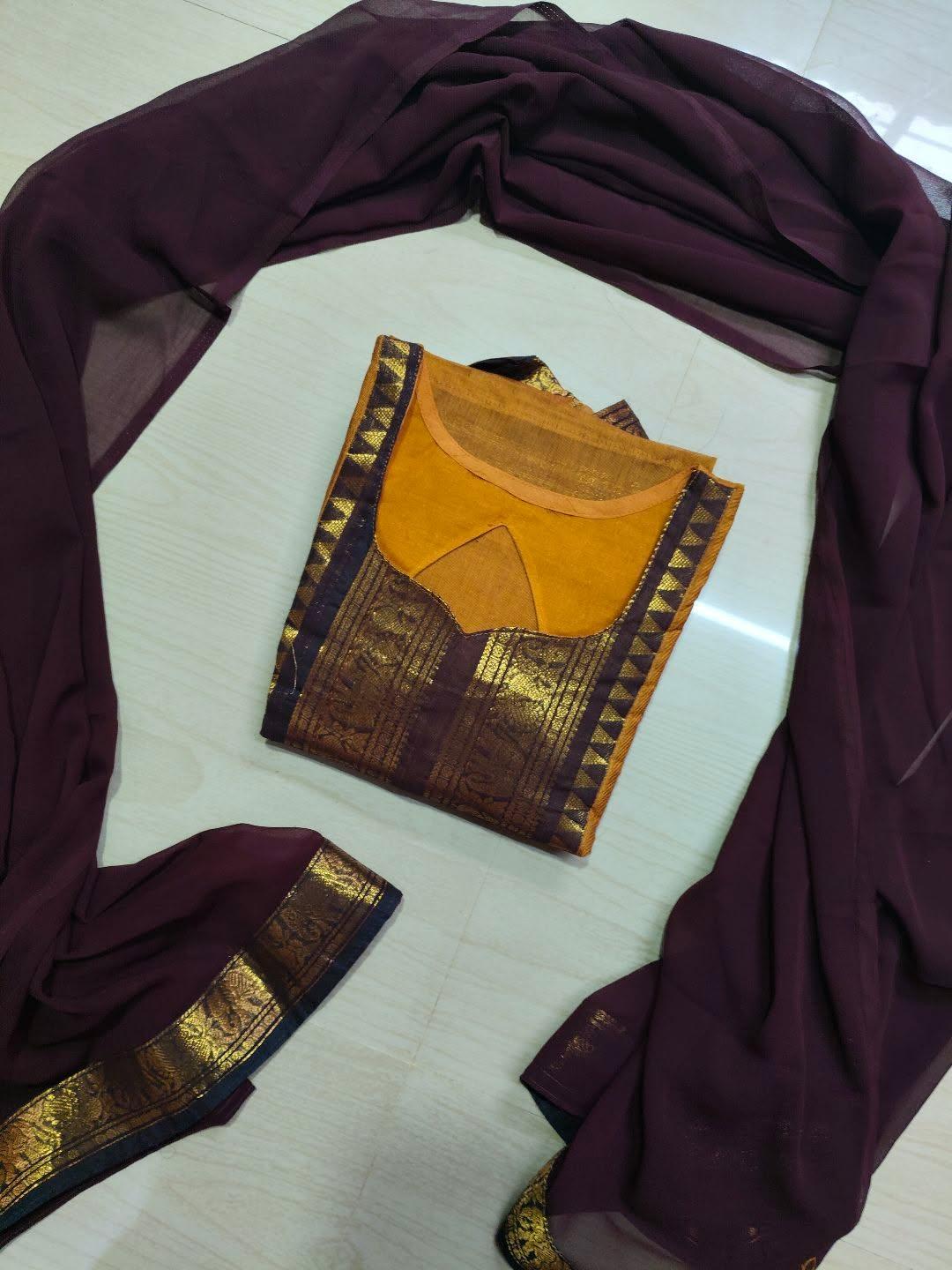 Cotton Kurti and  Dupatta  CK180