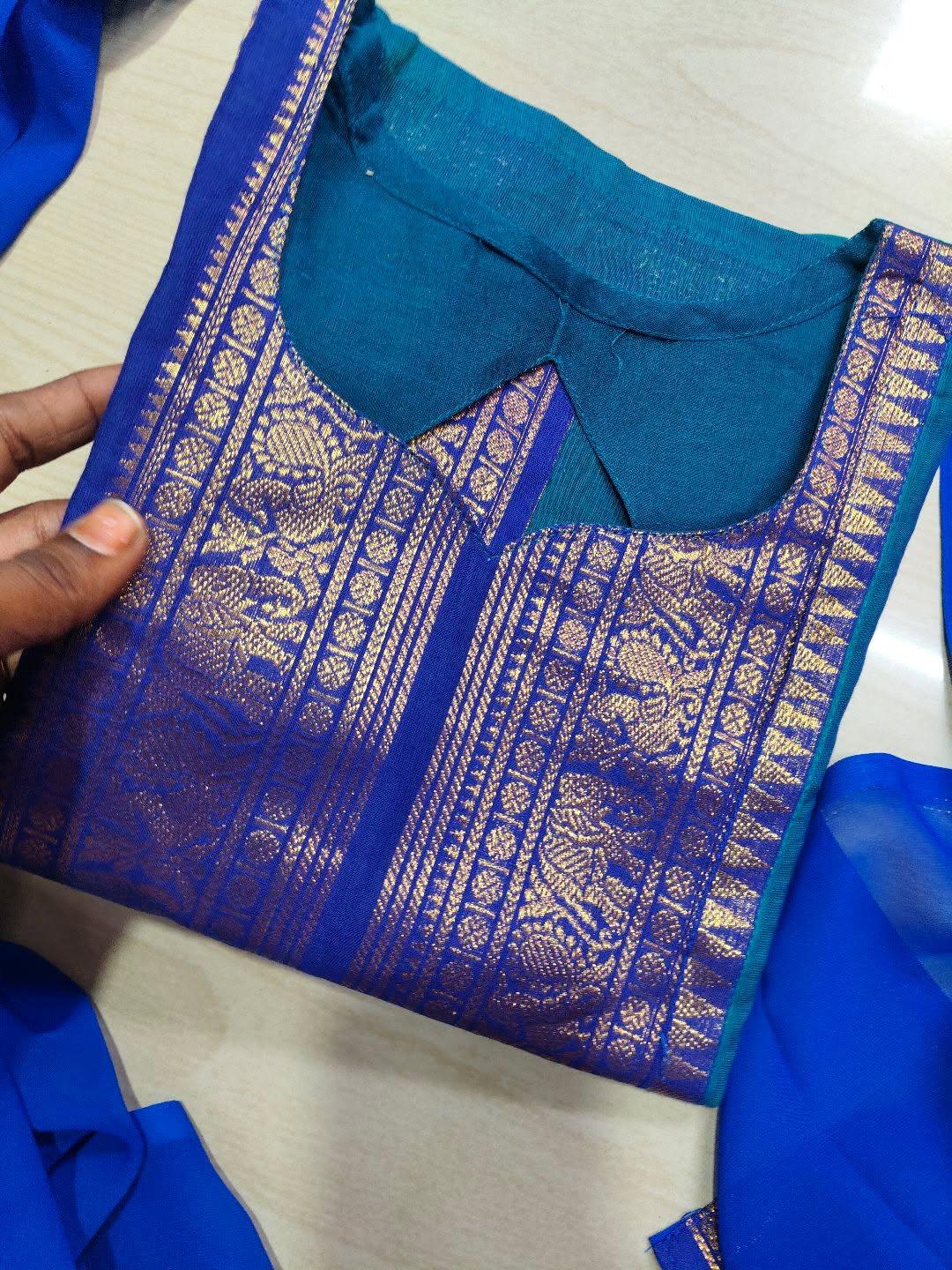 Cotton Kurti and  Dupatta  CK181