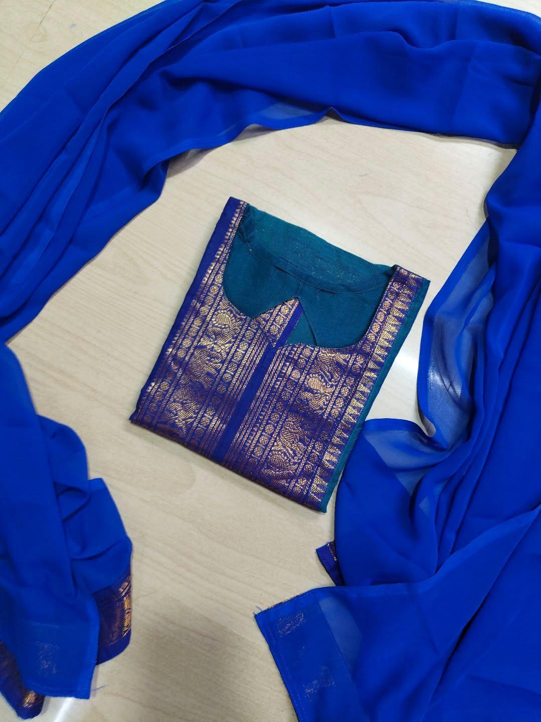 Cotton Kurti and  Dupatta  CK181