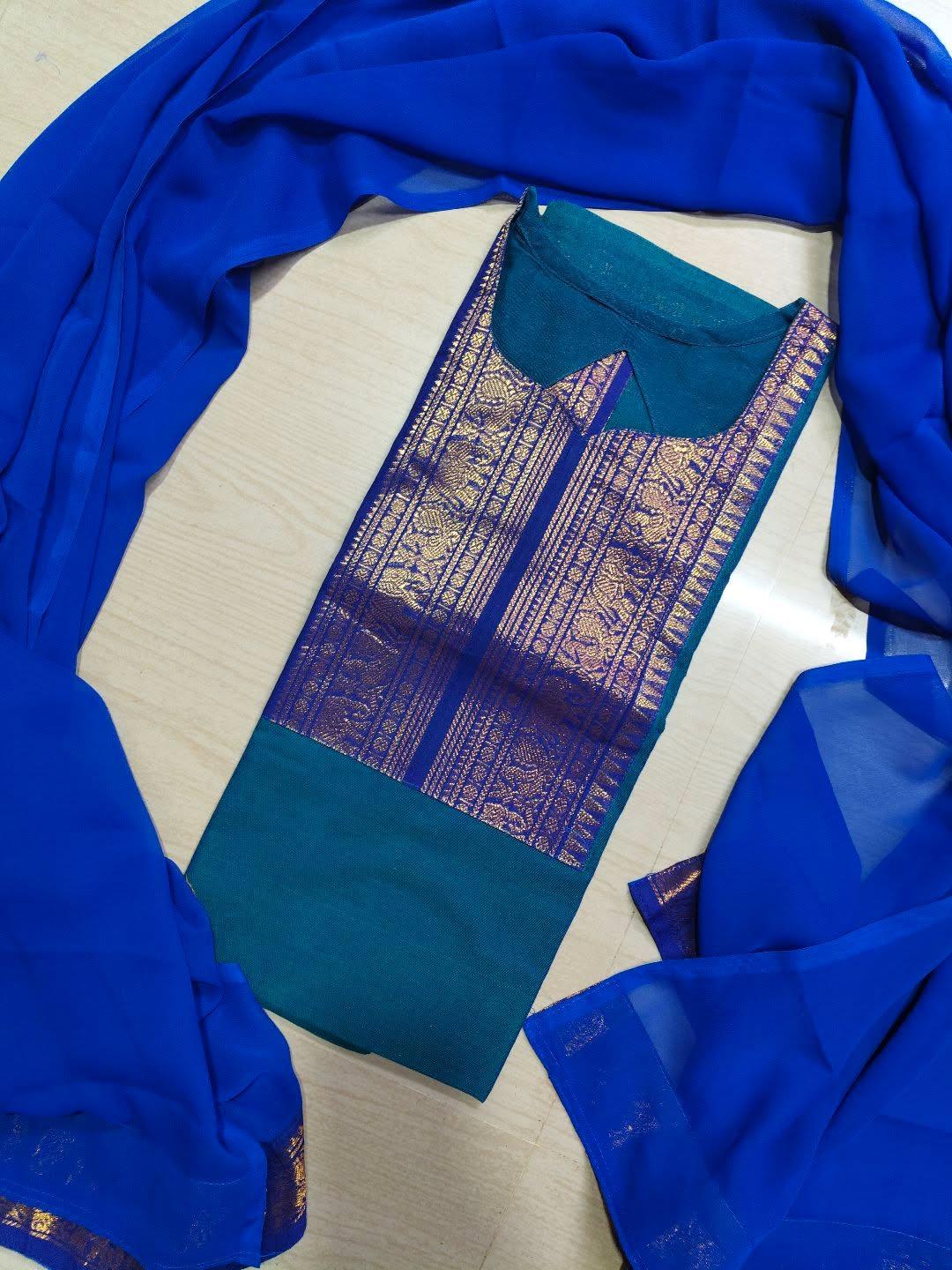 Cotton Kurti and  Dupatta  CK181