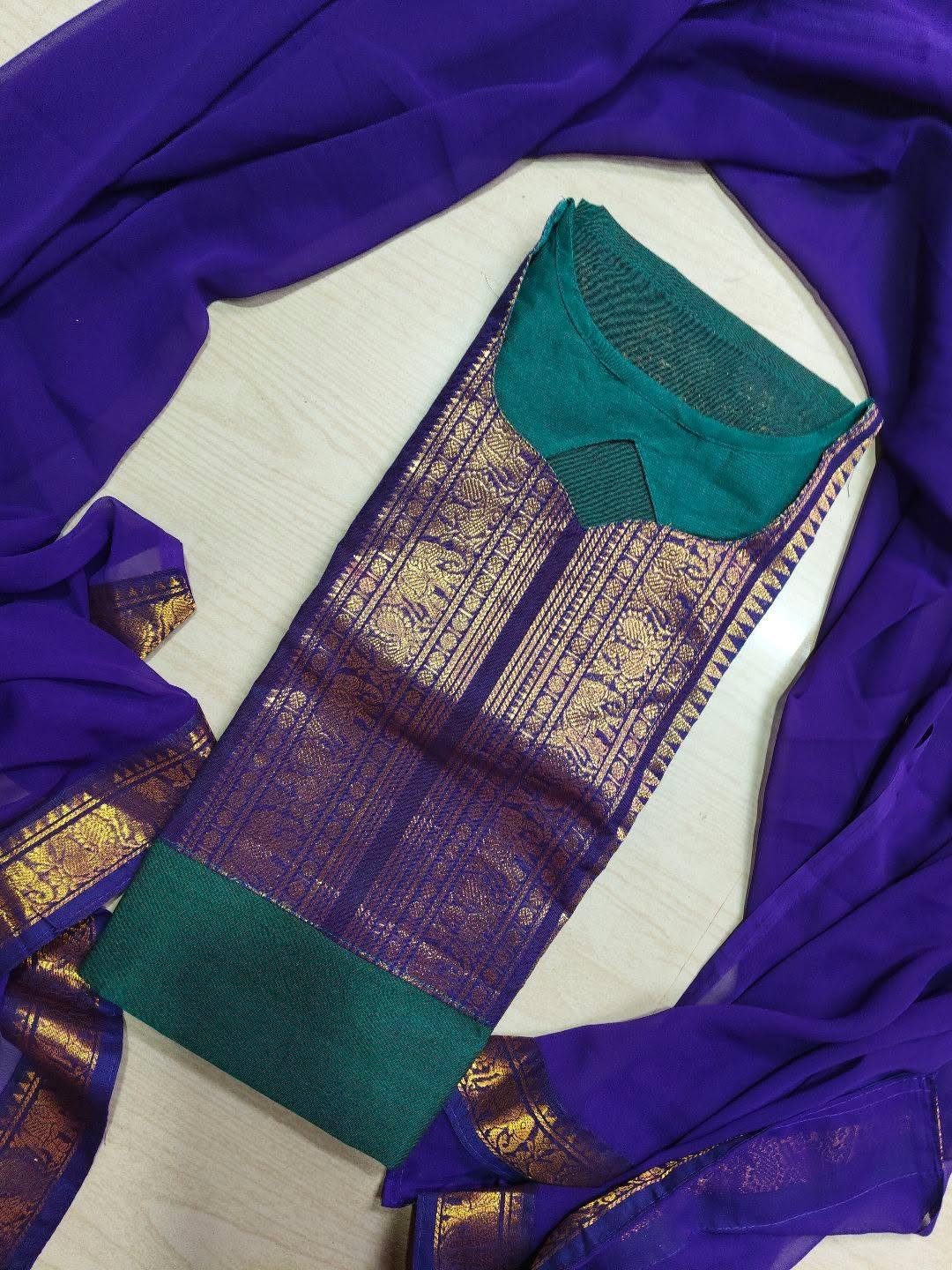 Cotton Kurti and  Dupatta  CK183