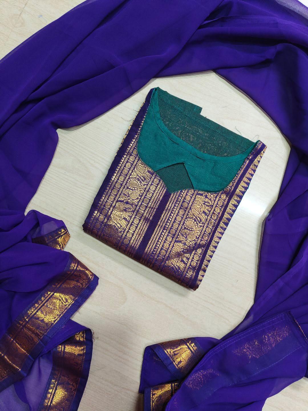Cotton Kurti and  Dupatta  CK183