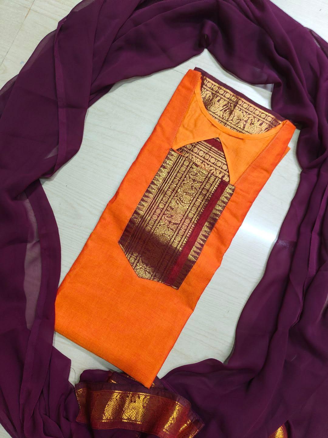 Cotton Kurti and  Dupatta  CK185