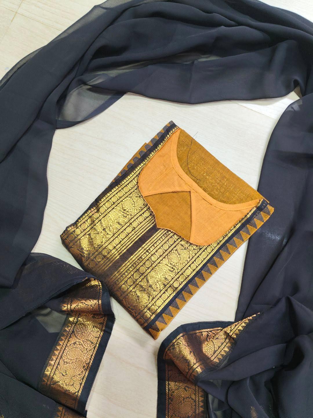 Cotton Kurti and  Dupatta  CK186