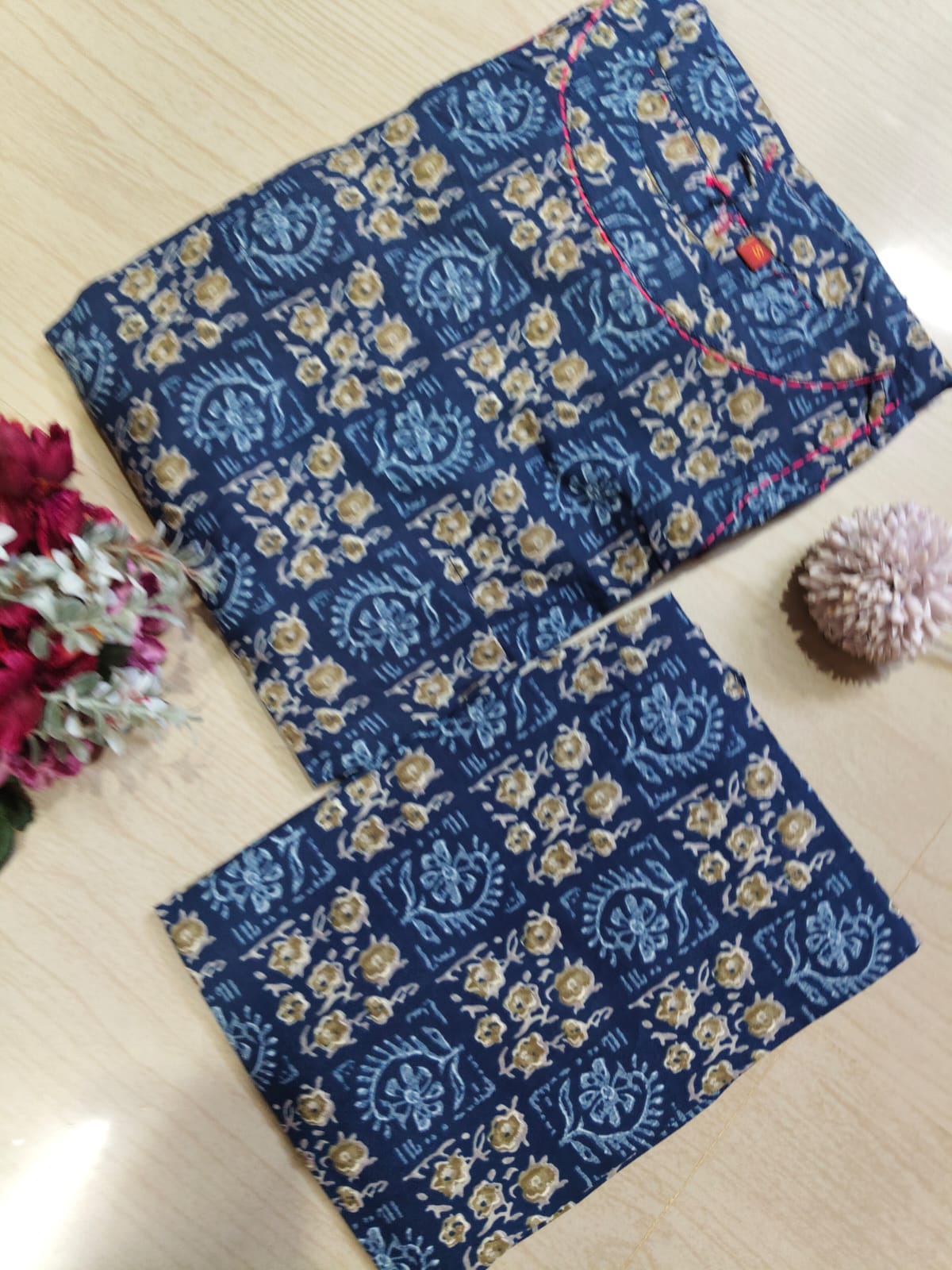 Cotton Kurti With Phant  CKP18
