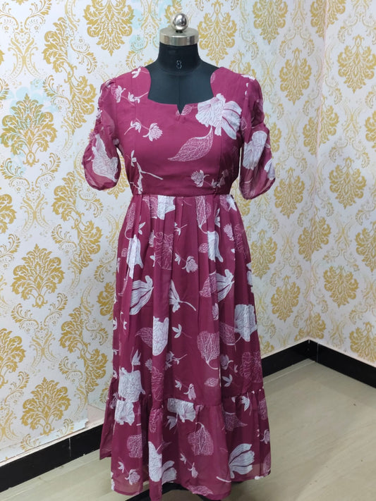 Georgette Feeding Frock GEF19
