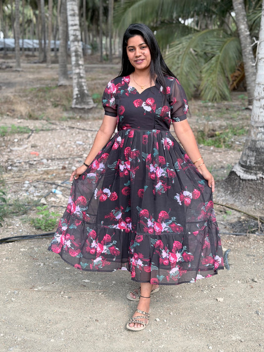 Georgette Feeding Frock FF01