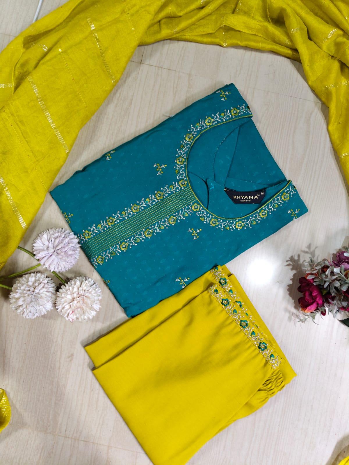 Visithra Silk Duppata Sets  VDS01