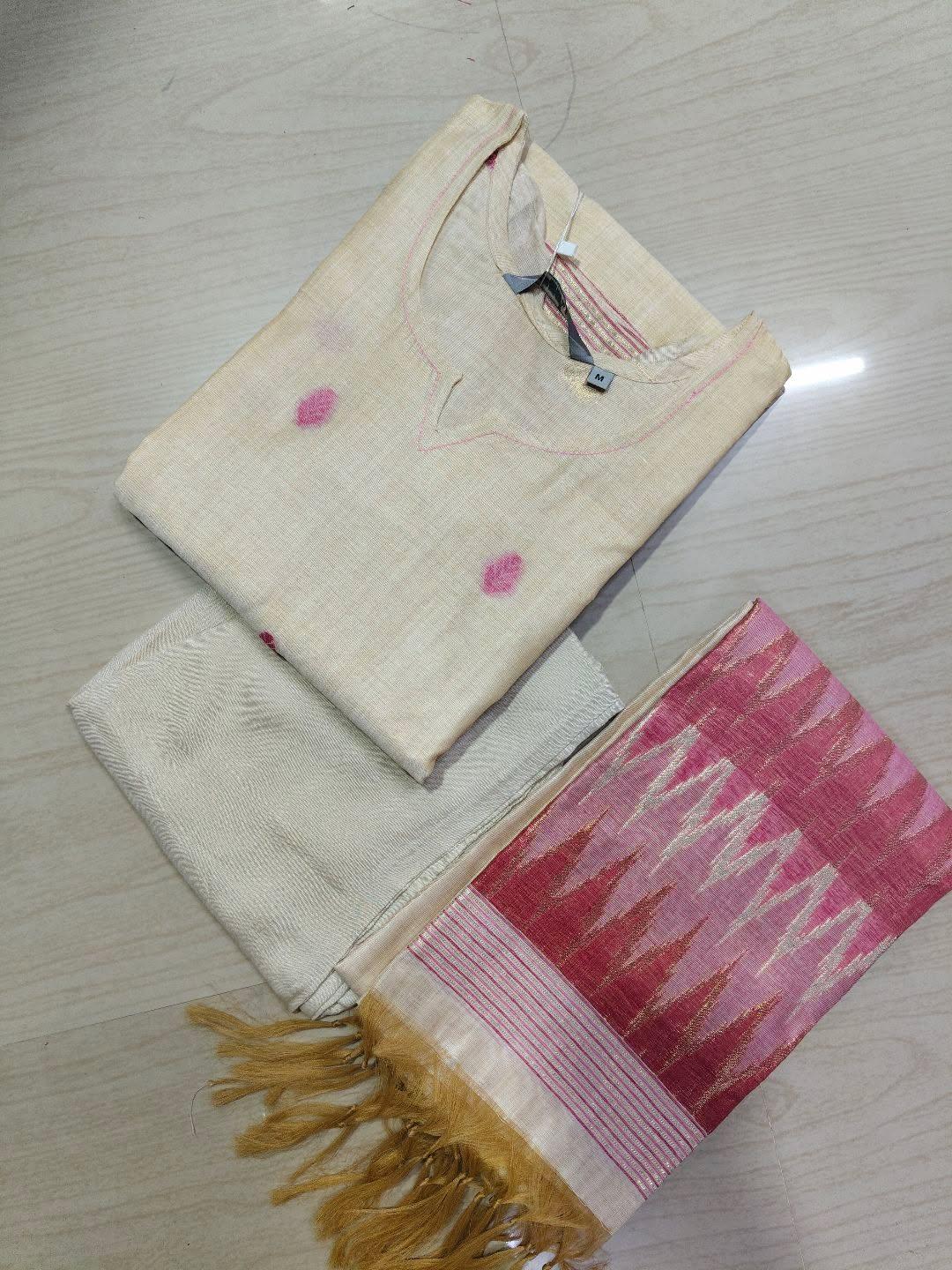 Premium Jamdani Kurti  Set EW84