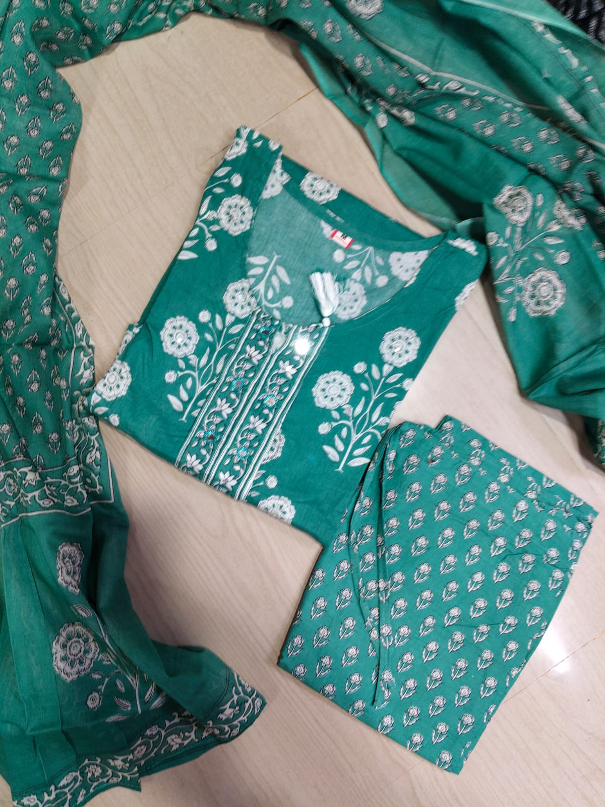 Budgeted Cotton 3 Piece Set - BC102