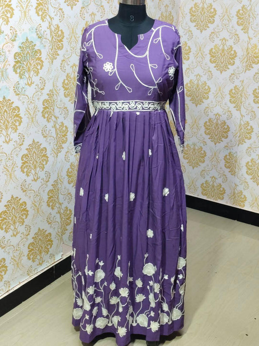 Muslin Floral Frock - CFF210