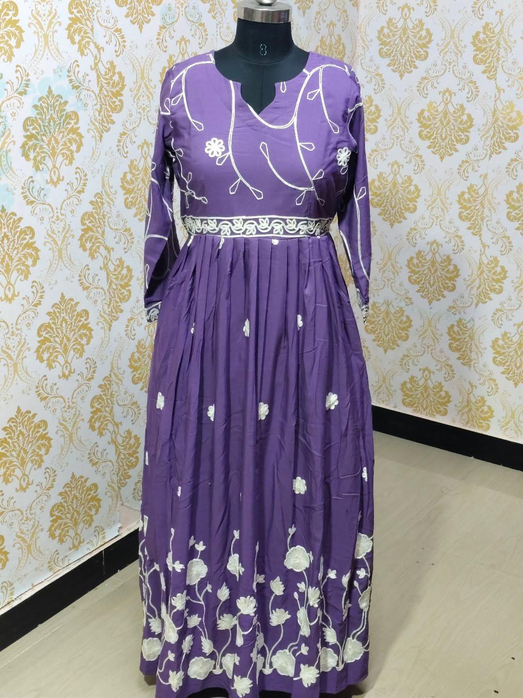 Muslin Floral Frock - CFF210