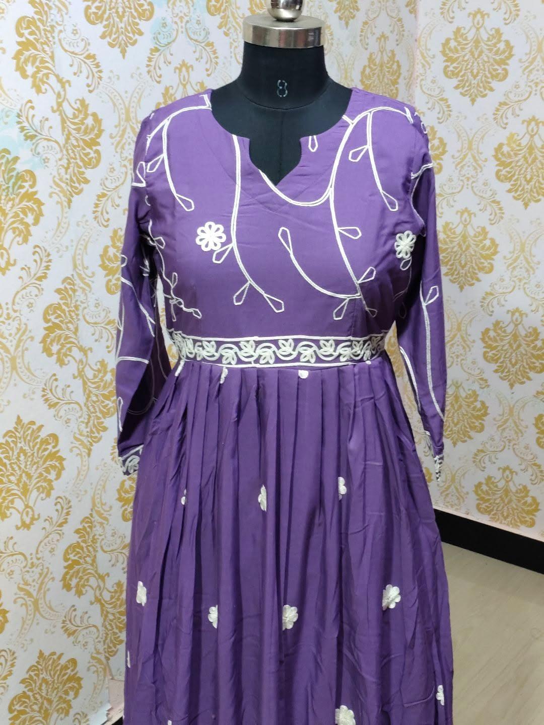 Muslin Floral Frock - CFF210